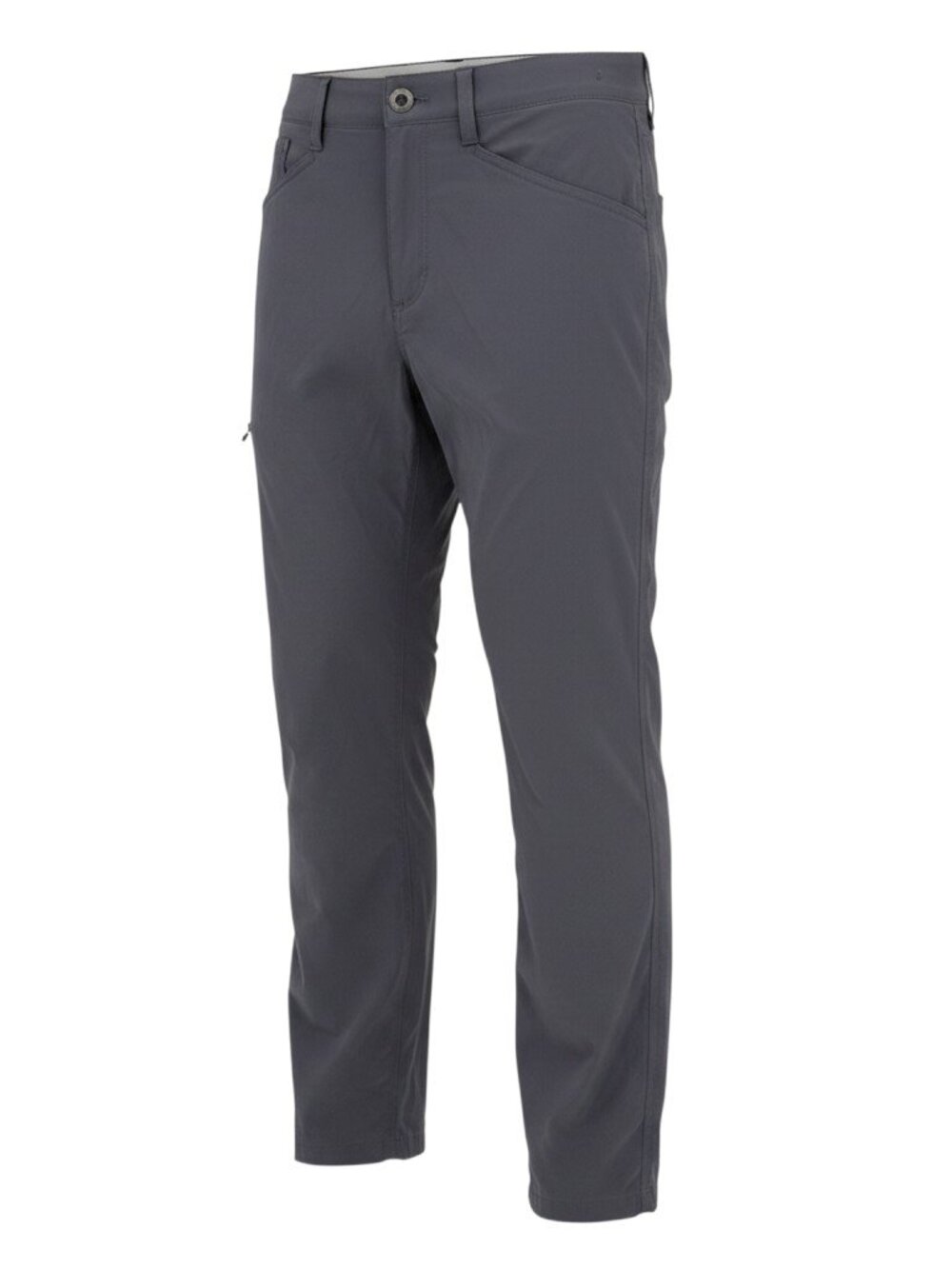 Orvis Men’s Tech Stretch Trail Pants Size 34x34 Gray Hiking Travel Water Repelle